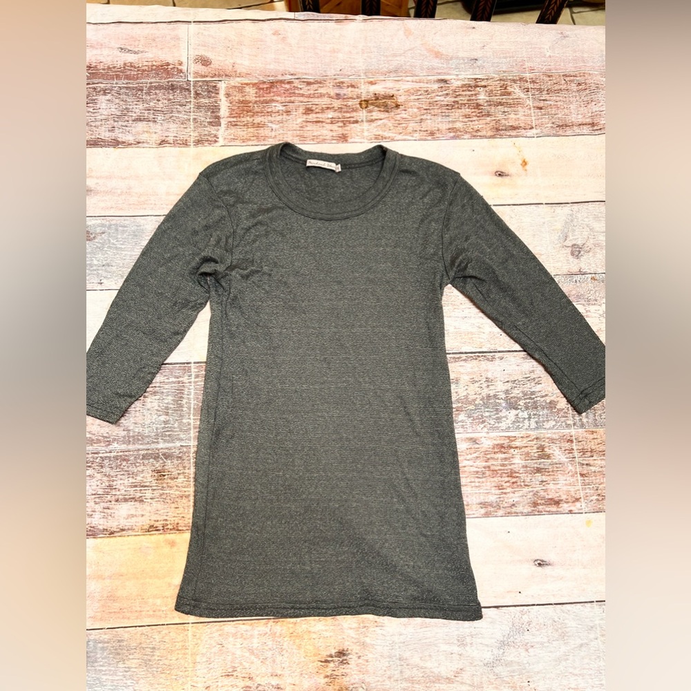 Michael‎ Stars longsleeve black gray color shirt size OS